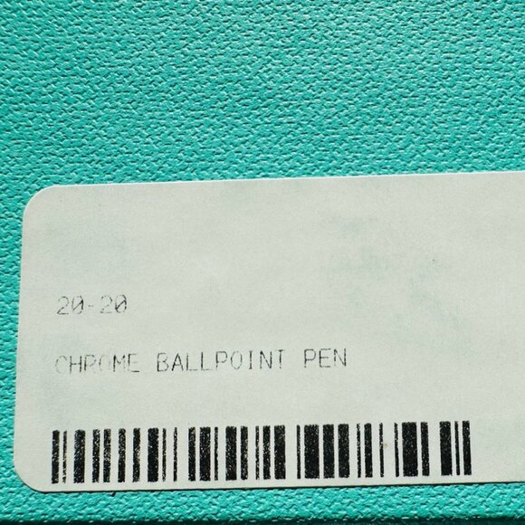 ✨ Tiffany & Co. Chrome Ballpoint Pen – “20·20” Limited Edition – Made in Germany - Picture 11 of 11